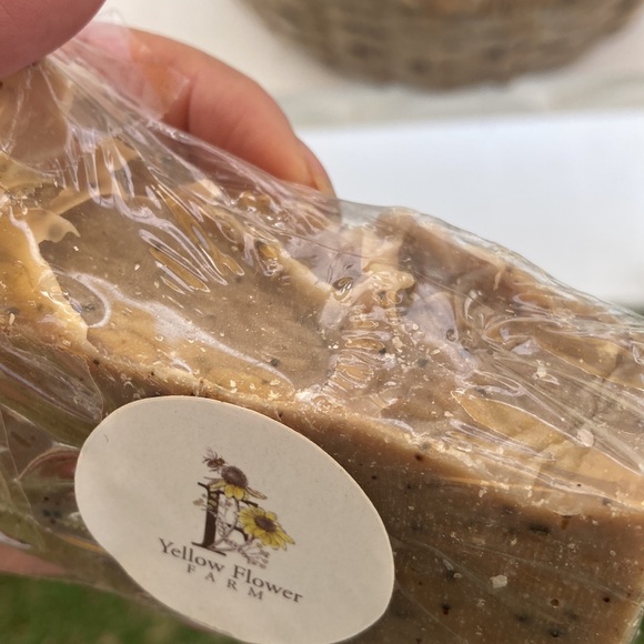 Coffee organic cold processed soap. You get two bars. Made by me on our farm. - Picture 3 of 3